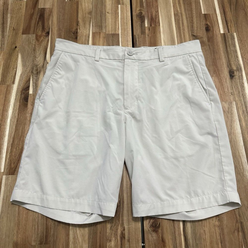 Vineyard Vines Perfromance Shorts Mens 32 Khaki Chino Stretch Lightweight Preppy